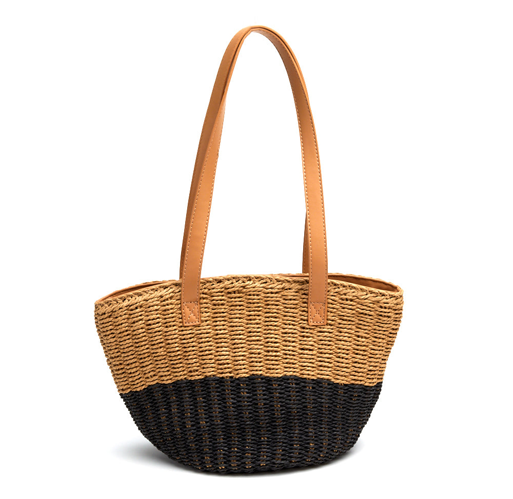 Sunset Tote BagWomen's Zipper Sunset Beach Tote Bag