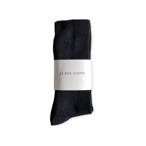 le-bon-shoppe-trouser-socks-black