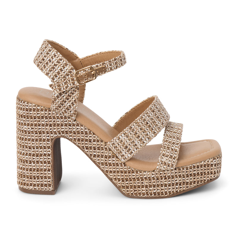 Alessia Platform Sandal | Brown – Beach by Matisse – Matisse Footwear