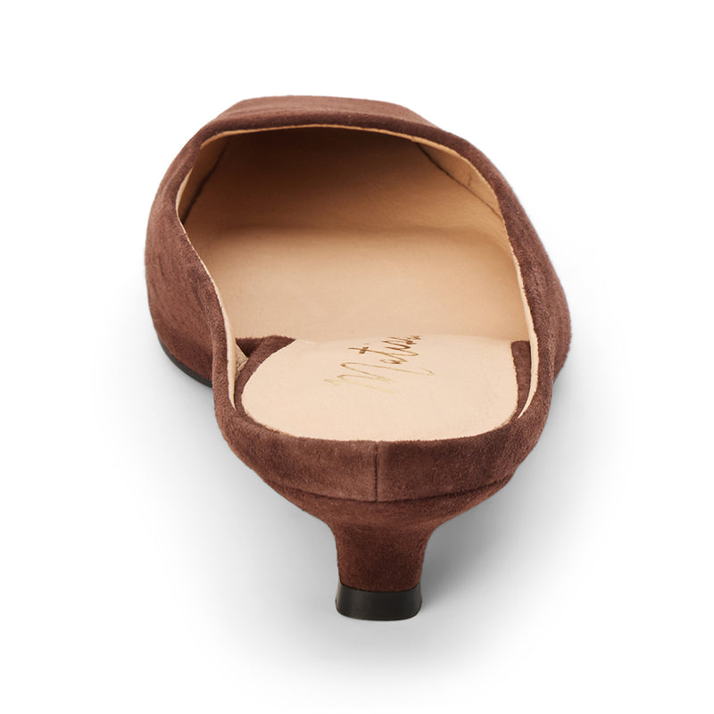 Classy Heeled Mule