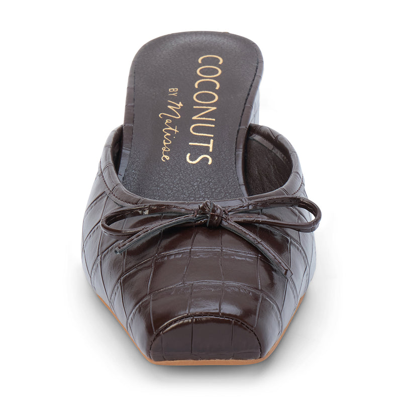 Geneva Heeled Mule