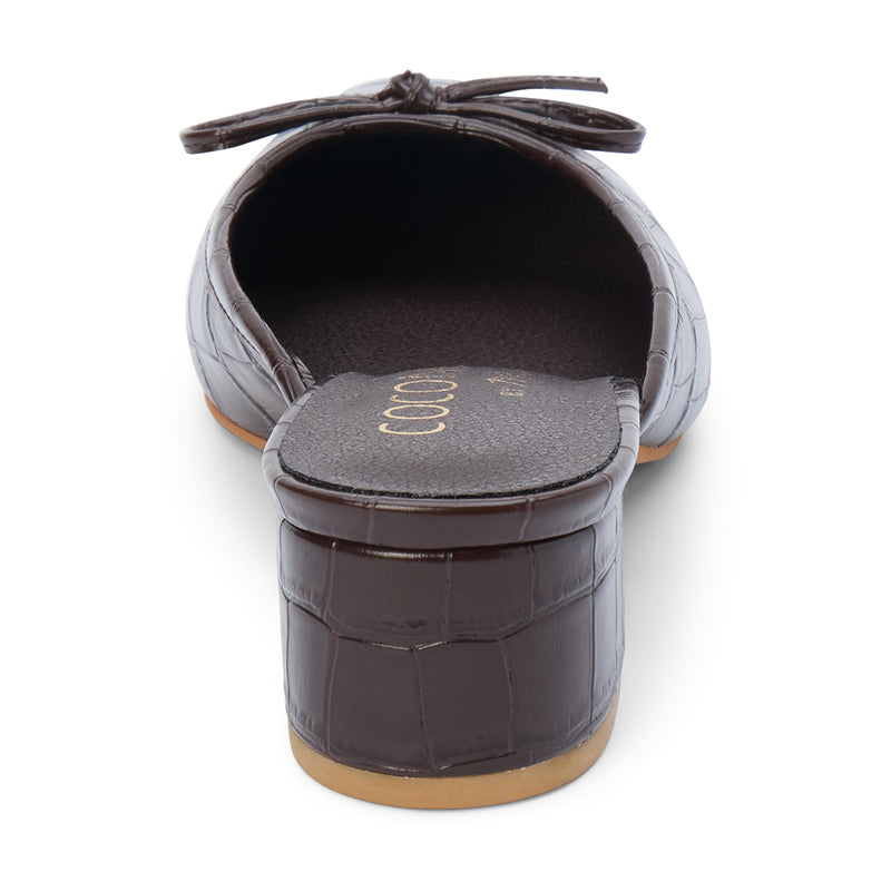 Geneva Heeled Mule
