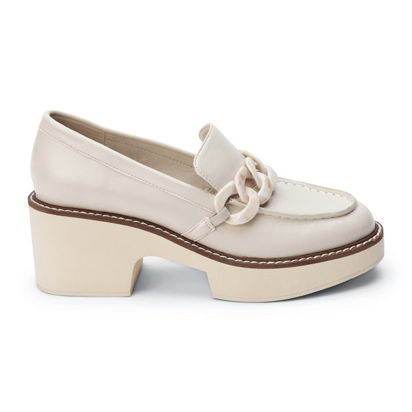 Bone Laguna Chunky Loafer - Slip On Shoes – Matisse Footwear