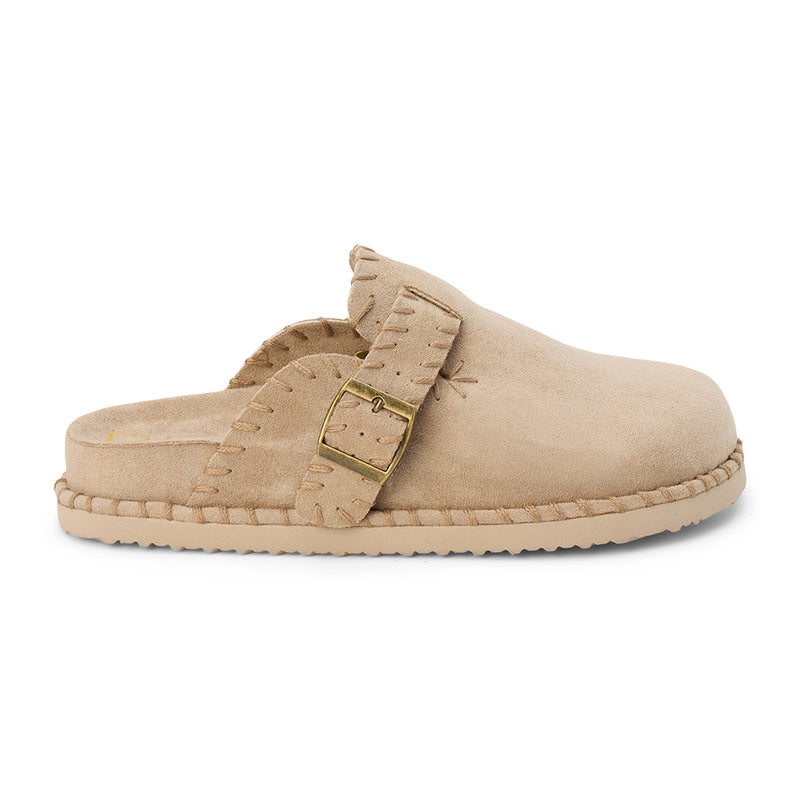 Percy Clog in Taupe | Beach by Matisse Vegan Suede Clog – Matisse