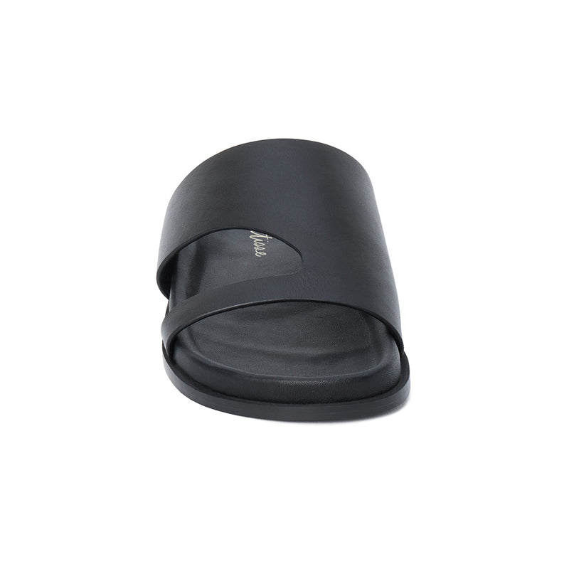 靴 TODAYFUL Leather Slide Sandals Tanner Slide Sandal | Black - Matisse – Matisse Footwear