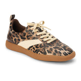 Wylder Vegan Low-Top Sneaker – Coconuts by Matisse – Leopard-print faux leather sneaker with cream stripe and gum sole.