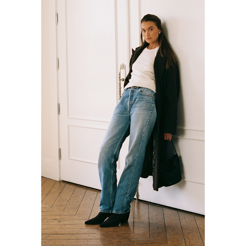 Caty Ankle Boot – Matisse Footwear – Brown suede western-inspired boot with pointed toe and stacked heel.