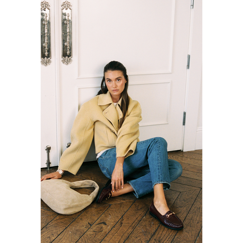 Danny Loafer - Matisse - Classic black burgundy with gold horsebit detail and moccasin-style stitching.