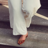 Geneva Heeled Mule