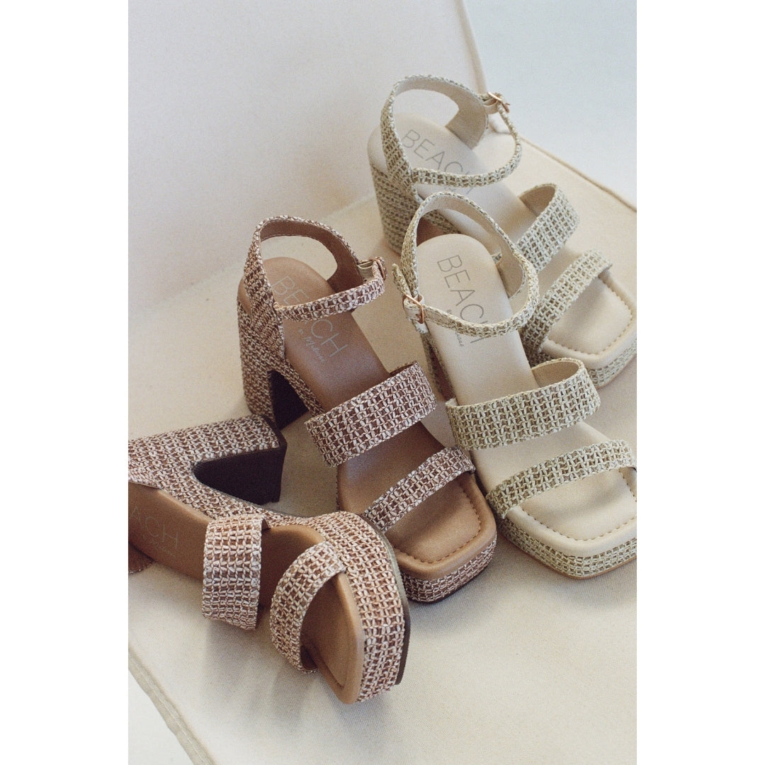 Alessia Platform Sandal | Brown – Beach by Matisse – Matisse Footwear