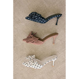 Goldie Heeled Mule