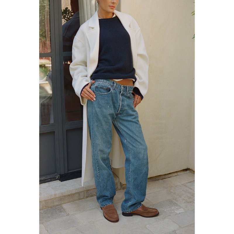 Steven Penny Loafer - Matisse Footwear - Bourbon suede penny loafers with a polished finish, classic moccasin stitching, and a low stacked heel. A timeless staple for effortless sophistication.