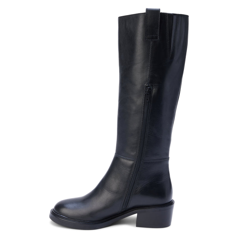 Black Angelo Riding Boot - Womens Boot – Matisse Footwear