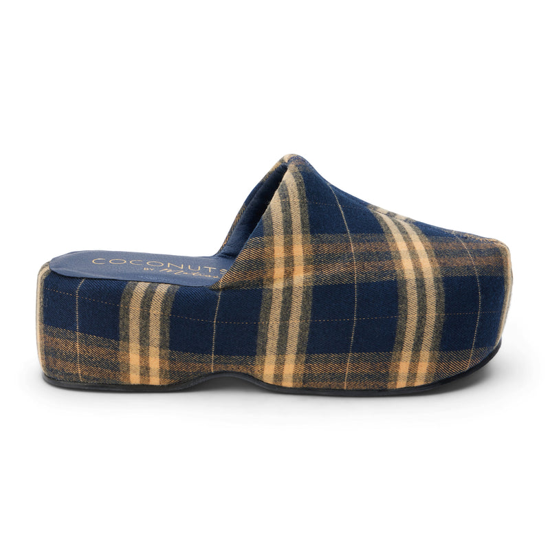 bella-platform-clog-navy-plaid