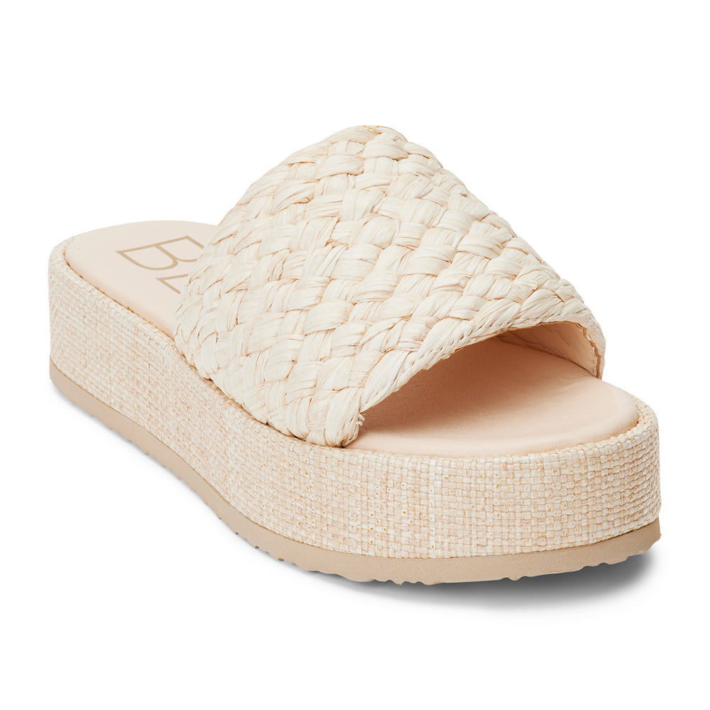 サンダル・ミュール CASADEI Women Sandals 2M482J0401C2798 2804 Beige Cairo Raffia Platform Sandal - Casual Footwear – Matisse