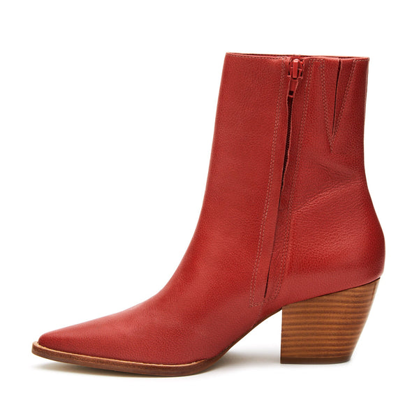 Caty Ankle Boot Red