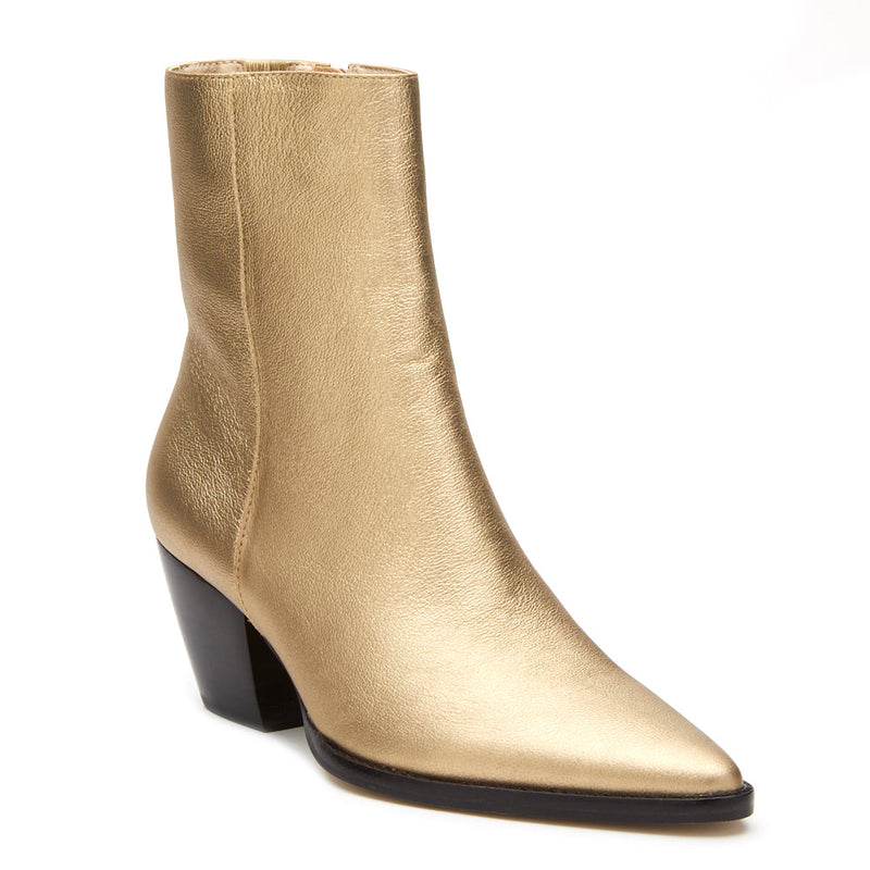 Caty Ankle Boot Gold