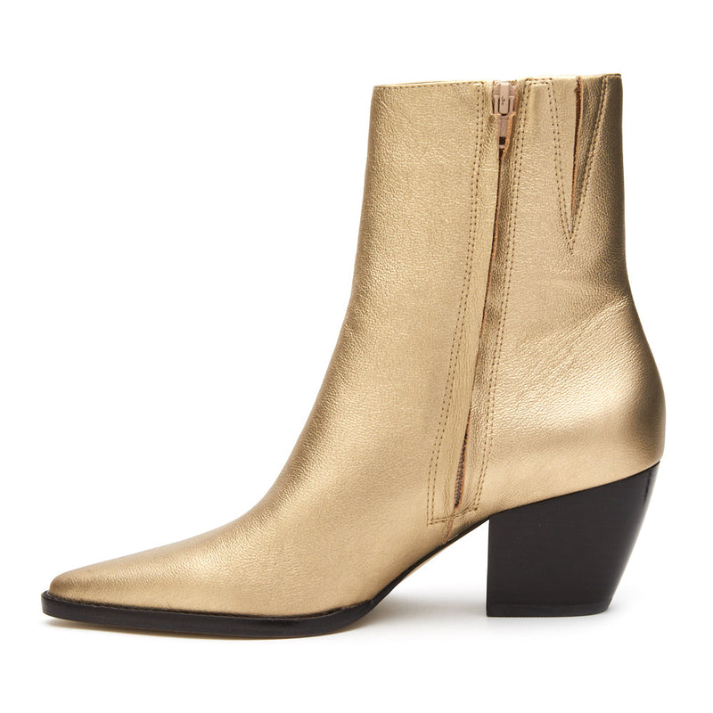 Caty Ankle Boot Gold