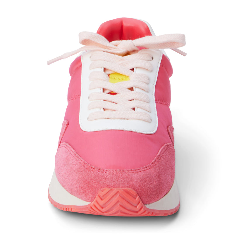 Bright pink sneakers sale