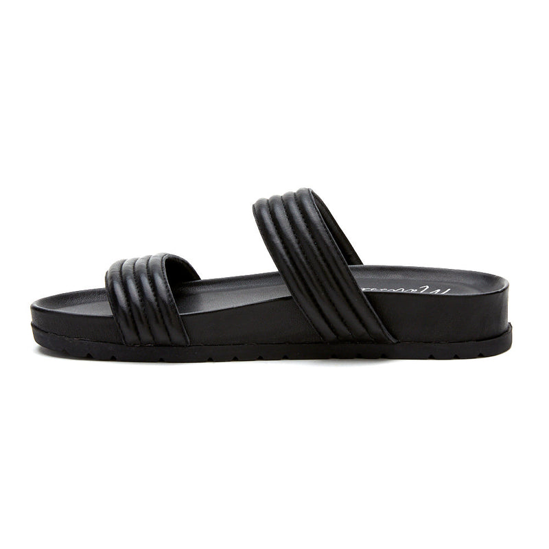 Lucia Slide Sandal Black