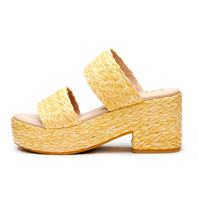 Ocean ave espadrille hotsell platform slide sandal