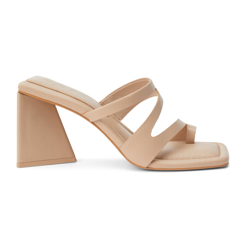 Women s Heeled Sandal Oslo Slip On Style Synthetic Leather by Matisse Footwear