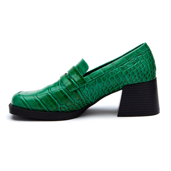 pace-heeled-loafer-green