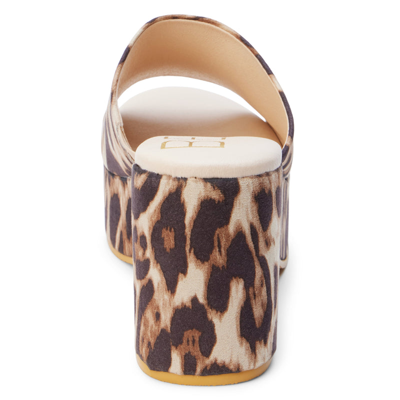 Matisse leopard top mules
