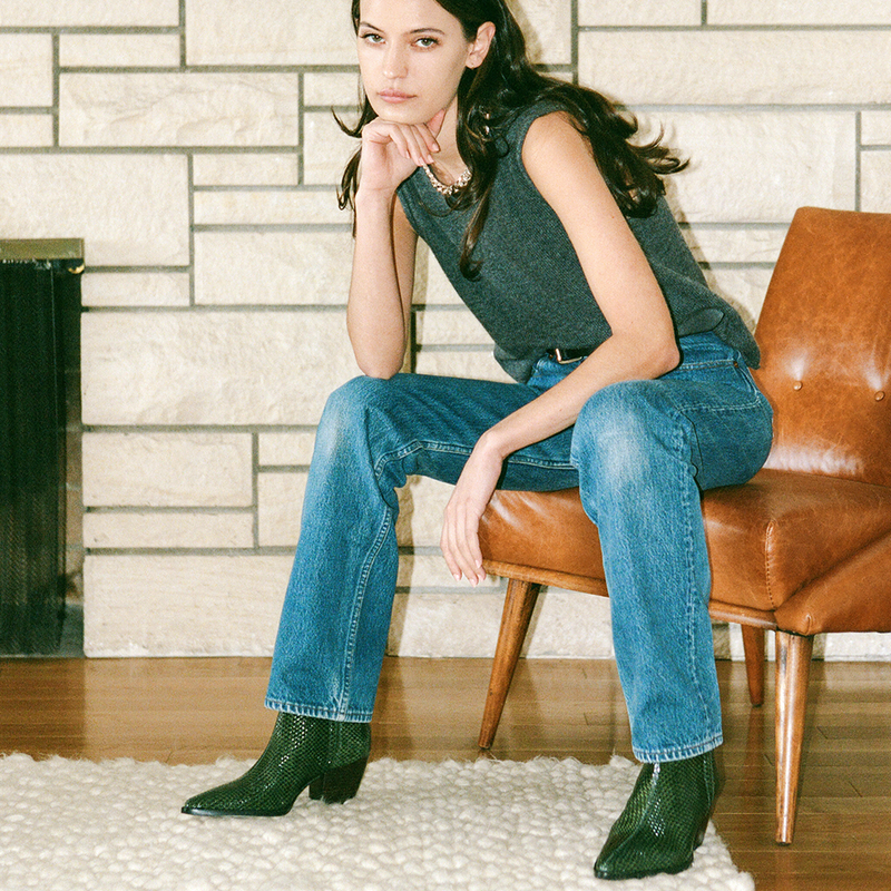 annabelle boot dark green