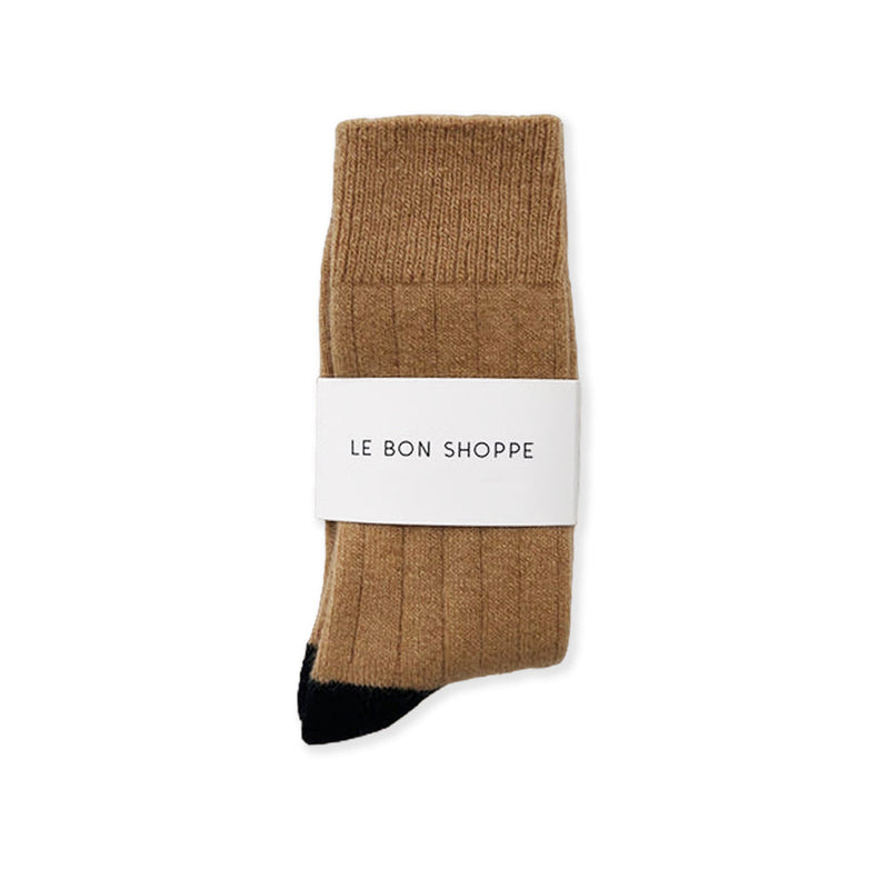 le-bon-shoppe-classic-cashmere-socks-camel