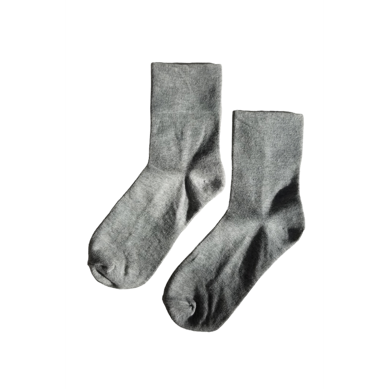  Le Bon Shoppe Heather Grey Sneaker Socks